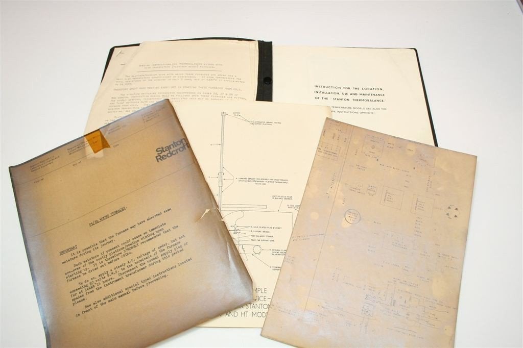 Stanton Thermobalance — Zeldzaam Technisch 1950 — Vintage, Ophalen of Verzenden, Gelezen