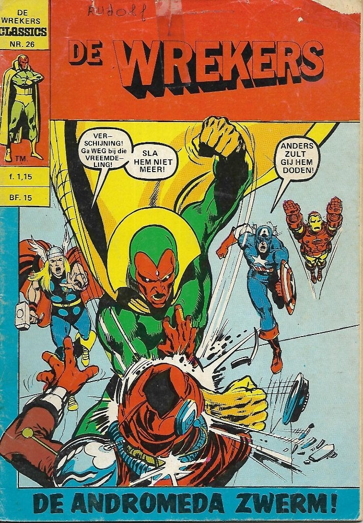 De Wrekers - Classics Nr. 26: De andromeda zwerm !, Eén comic, Ophalen of Verzenden, Gelezen, Amerika