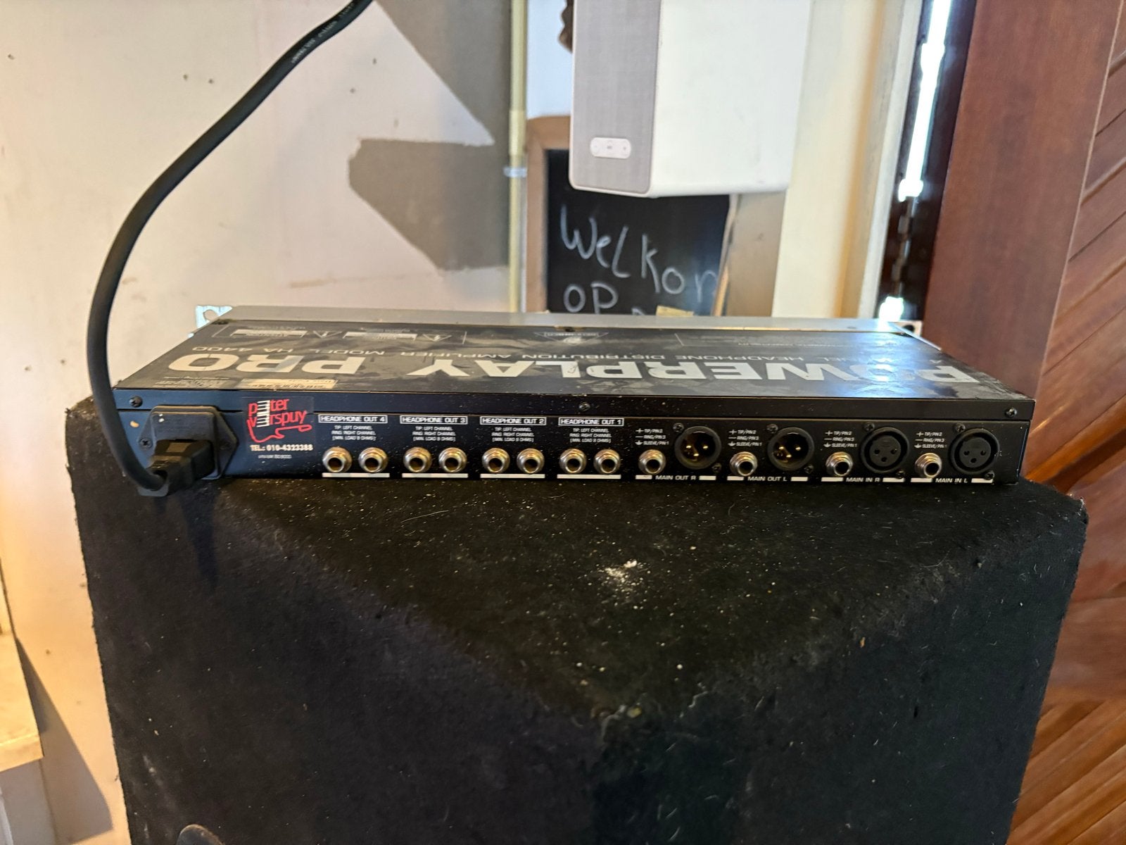 Behringer Powerplay Pro HA4400 Koptelefoonversterker, Ophalen of Verzenden, Gebruikt