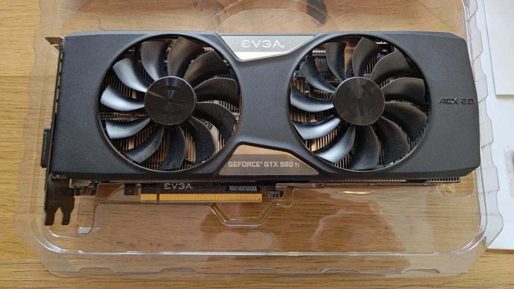EVGA NVIDIA GeForce GTX 980 Ti, Computers en Software, Videokaarten, PCI-Express 3, Gebruikt, HDMI, Ophalen of Verzenden