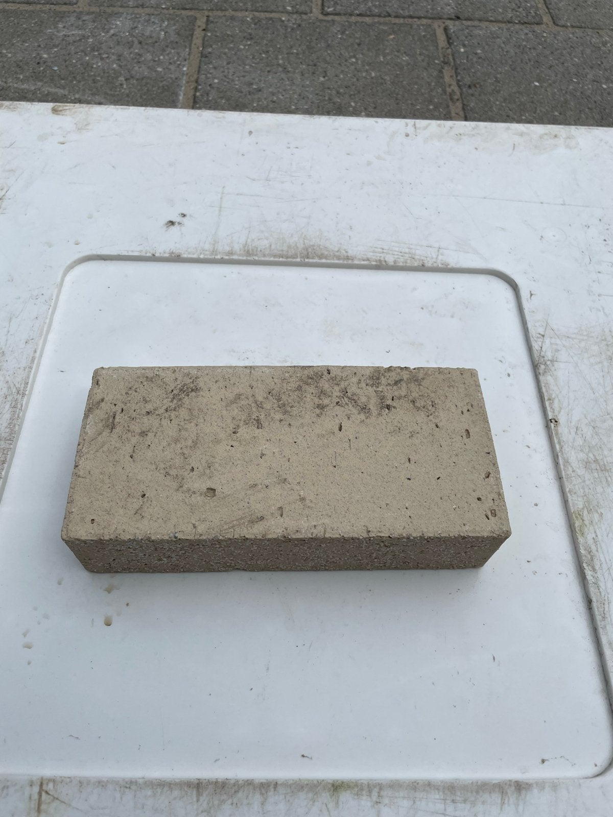 Metsel stenen geel beige +_ 65 stuks - Nieuw, Doe-het-zelf en Verbouw, Metselstenen, Ophalen, Nieuw, Kalkzandstenen