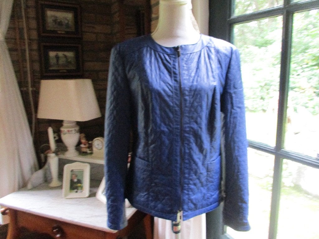 mj/GERRY WEBER/jas/maat 40/kobalt blauw, Kleding | Dames, Maat 38/40 (M), Zo goed als nieuw, Gerry weber, Verzenden