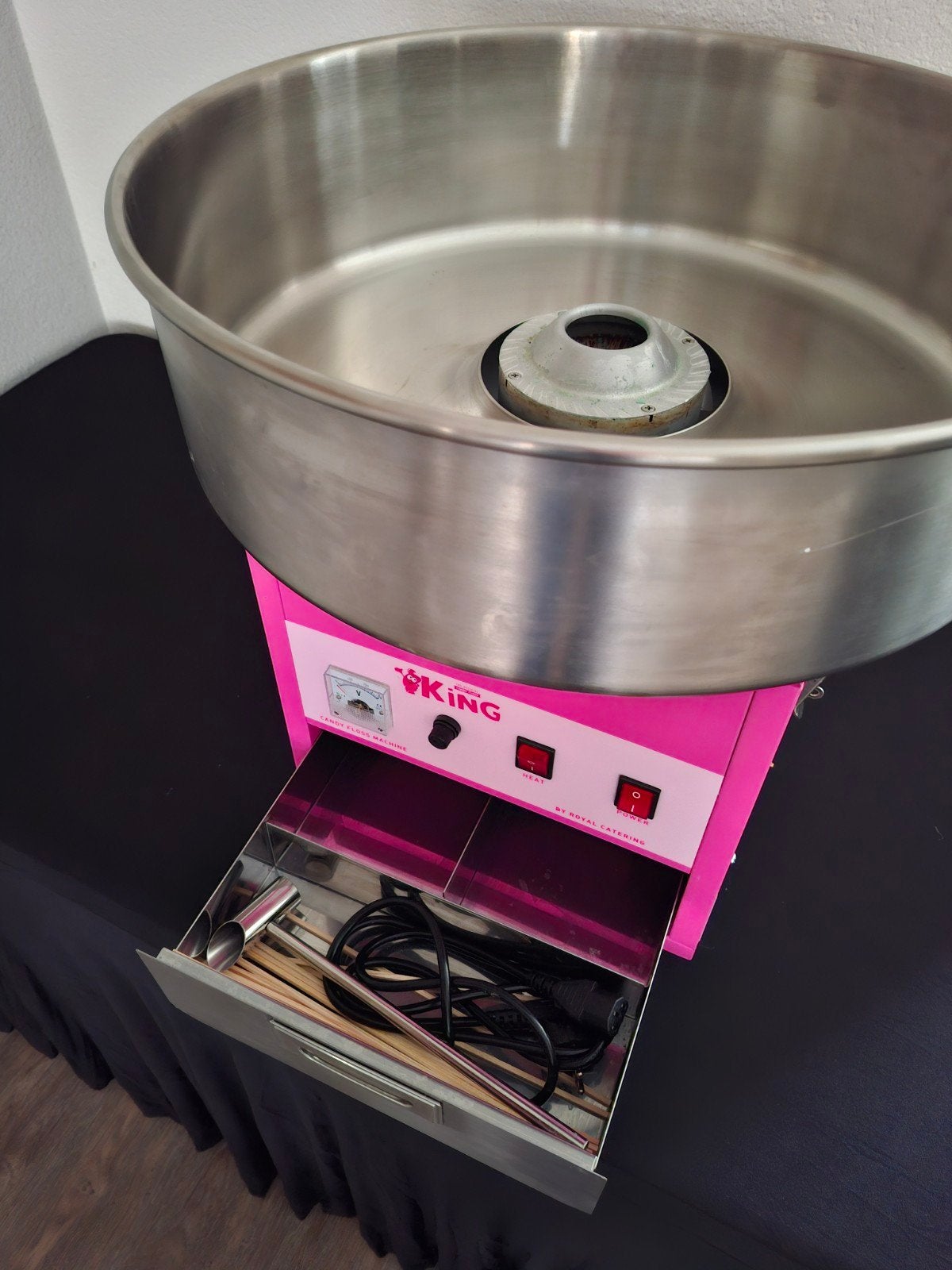 Suikerspinmachine te huur, Ophalen, Zo goed als nieuw, Overige