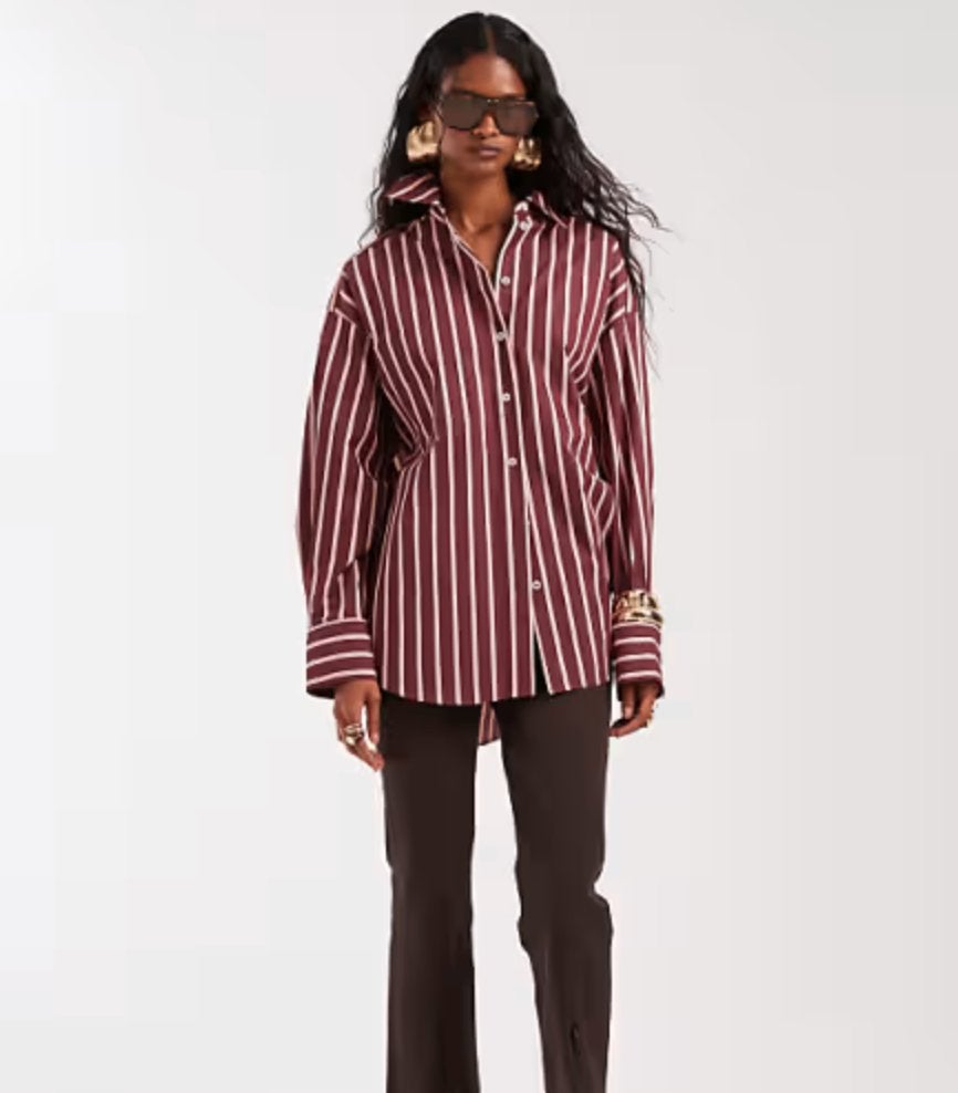 &Other Stories toffe gestreepte blouse katoen mt S +, &Other Stories, Zo goed als nieuw, Maat 36 (S), Meerkleurig