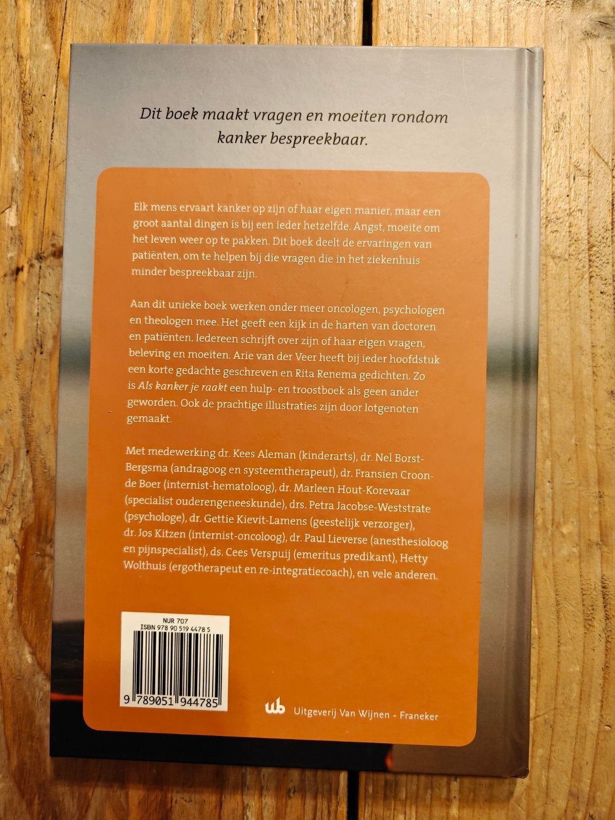 Als kanker je raakt., Ophalen of Verzenden, Zo goed als nieuw
