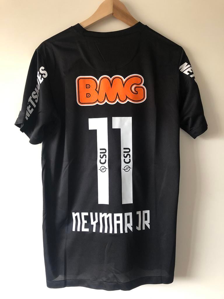 Neymar santos retro voetbalshirt maat L, Ophalen of Verzenden, Zo goed als nieuw