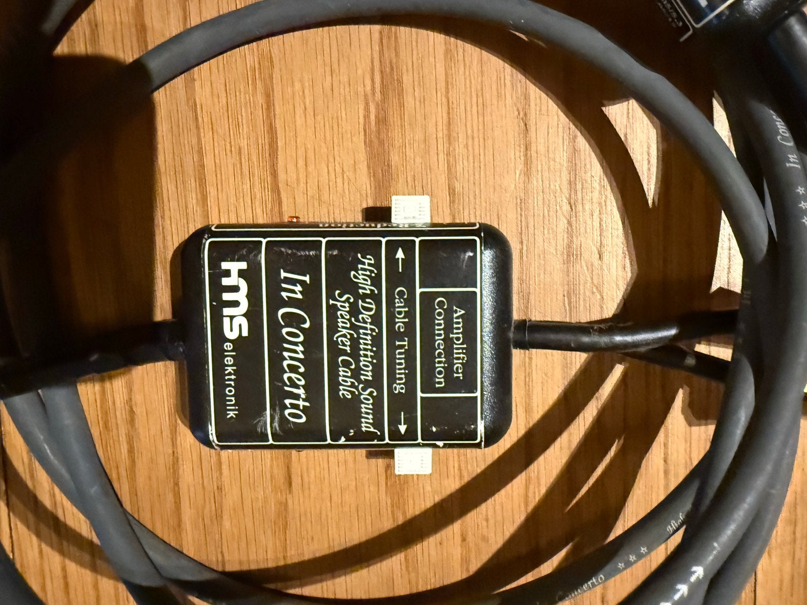HMS Elektronik In Concerto High-End Luidsprekerkabel, Ophalen of Verzenden, Zo goed als nieuw, 2 tot 5 meter, Luidsprekerkabel