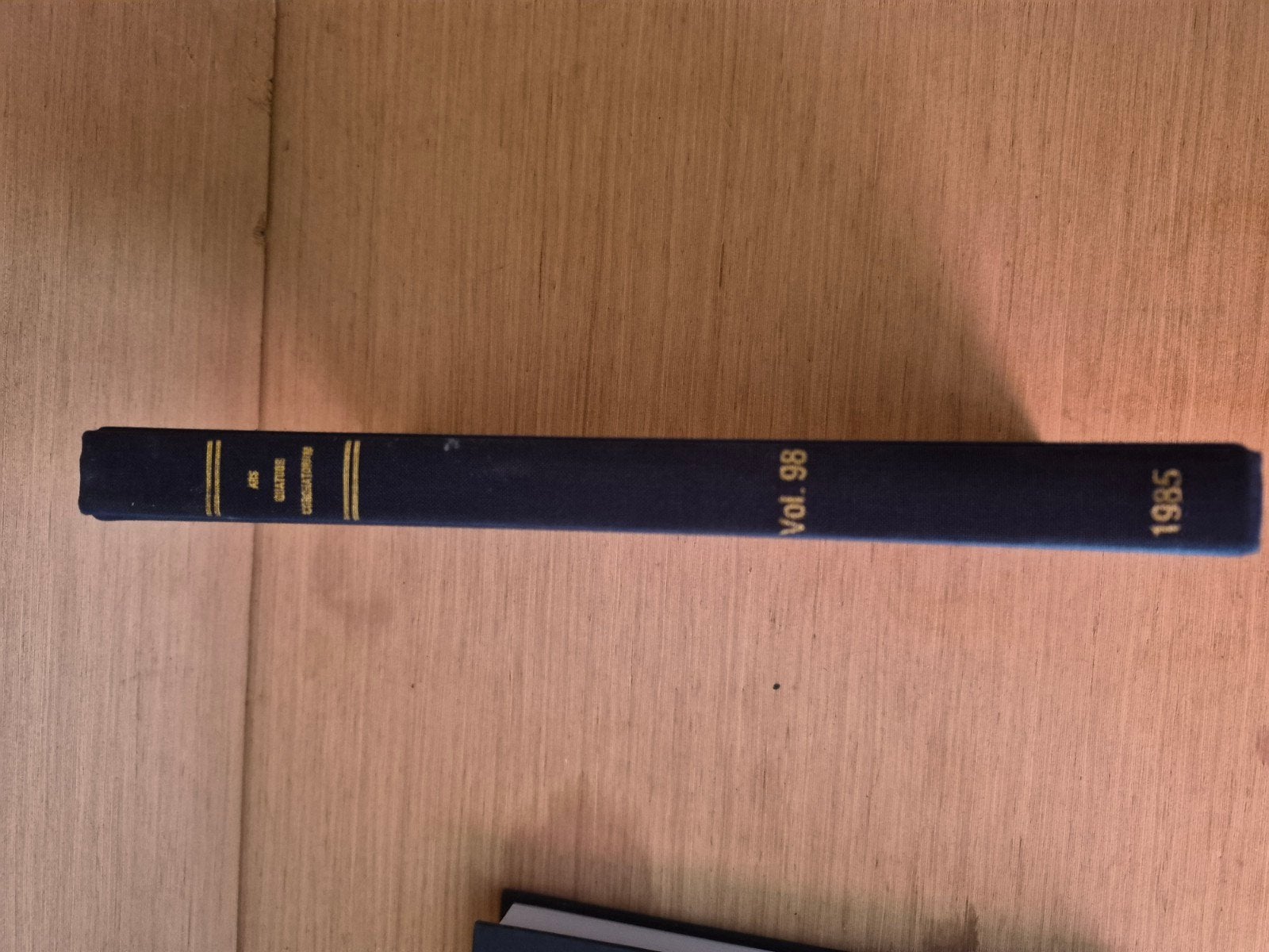Vrijmetselarij: Ars Quatuor Coronatorum Vol. 98 (1985), Gelezen, Achtergrond en Informatie, Ophalen of Verzenden, Overige onderwerpen