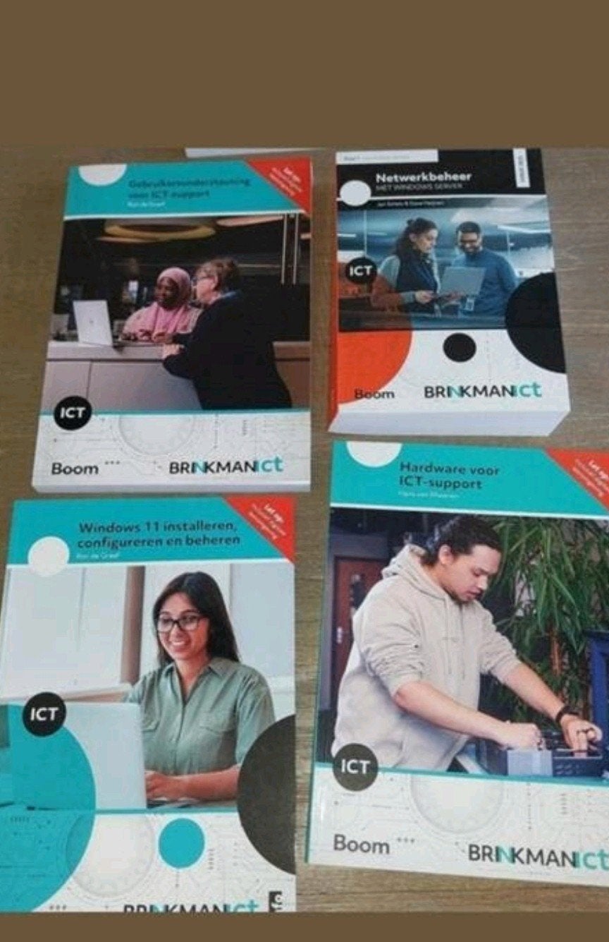 Studie boeken ict mbo curio niveau 3, Boeken, Ophalen of Verzenden, Zo goed als nieuw, Overige niveaus