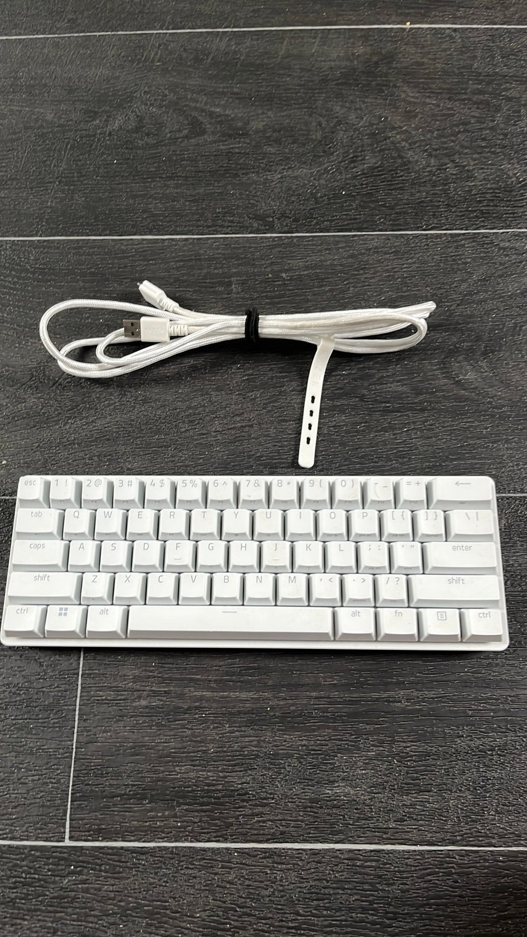 Razer Huntsman Mini wit, Gaming toetsenbord, Ophalen of Verzenden, Zo goed als nieuw, Qwerty