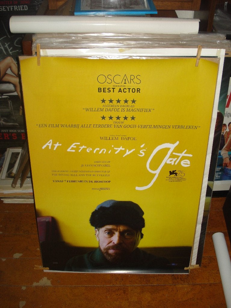 At eternity's gate Filmposter, Ophalen, Zo goed als nieuw, A1 t/m A3, Film en Tv
