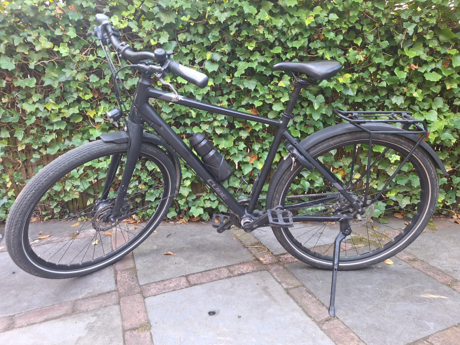 Cube fiets, TRAVEL PRO BLACK/TEAK 2021, Fietsen en Brommers, Versnellingen, Zo goed als nieuw, Schijfrem, 53 tot 57 cm