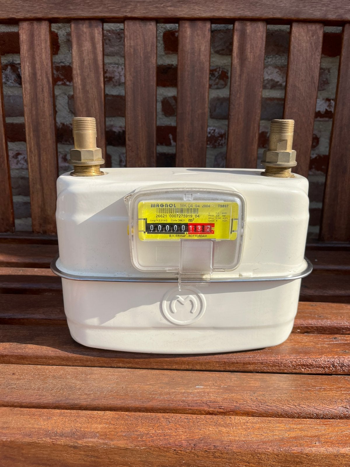 Gasmeter, Minder dan 20 liter, Ophalen, Boiler, Minder dan 3 jaar oud