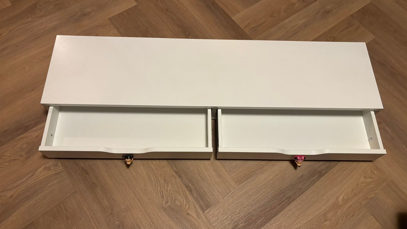 Zwevende wandplank met lades IKEA, Ophalen, Zo goed als nieuw
