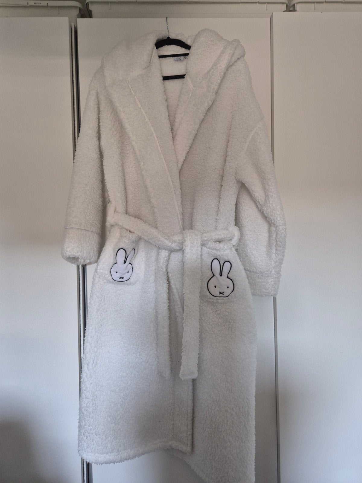 Miffy nijntje Badjas - Wit - Maat XL, Miffy, Ophalen of Verzenden, Zo goed als nieuw, Maat 46/48 (XL) of groter