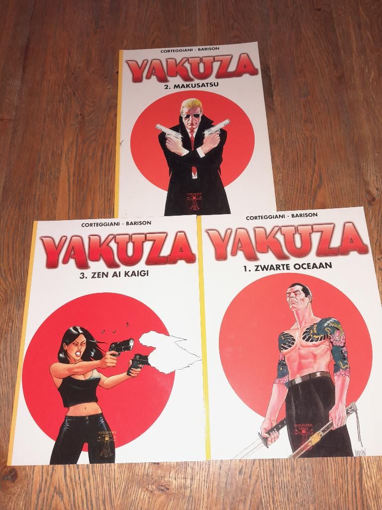 stripboeken, Yakuza, Boeken, Meerdere stripboeken, Ophalen of Verzenden, Gelezen