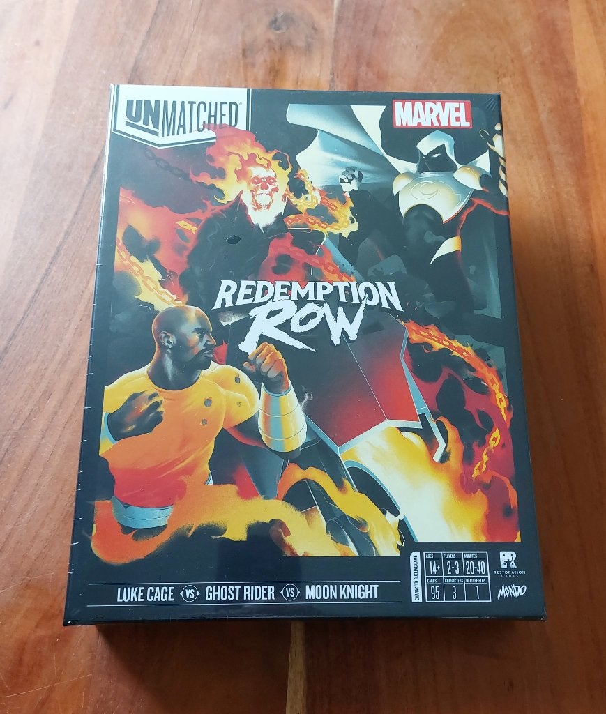 Unmatched Redemption Row, Een of twee spelers, Ophalen of Verzenden, Nieuw