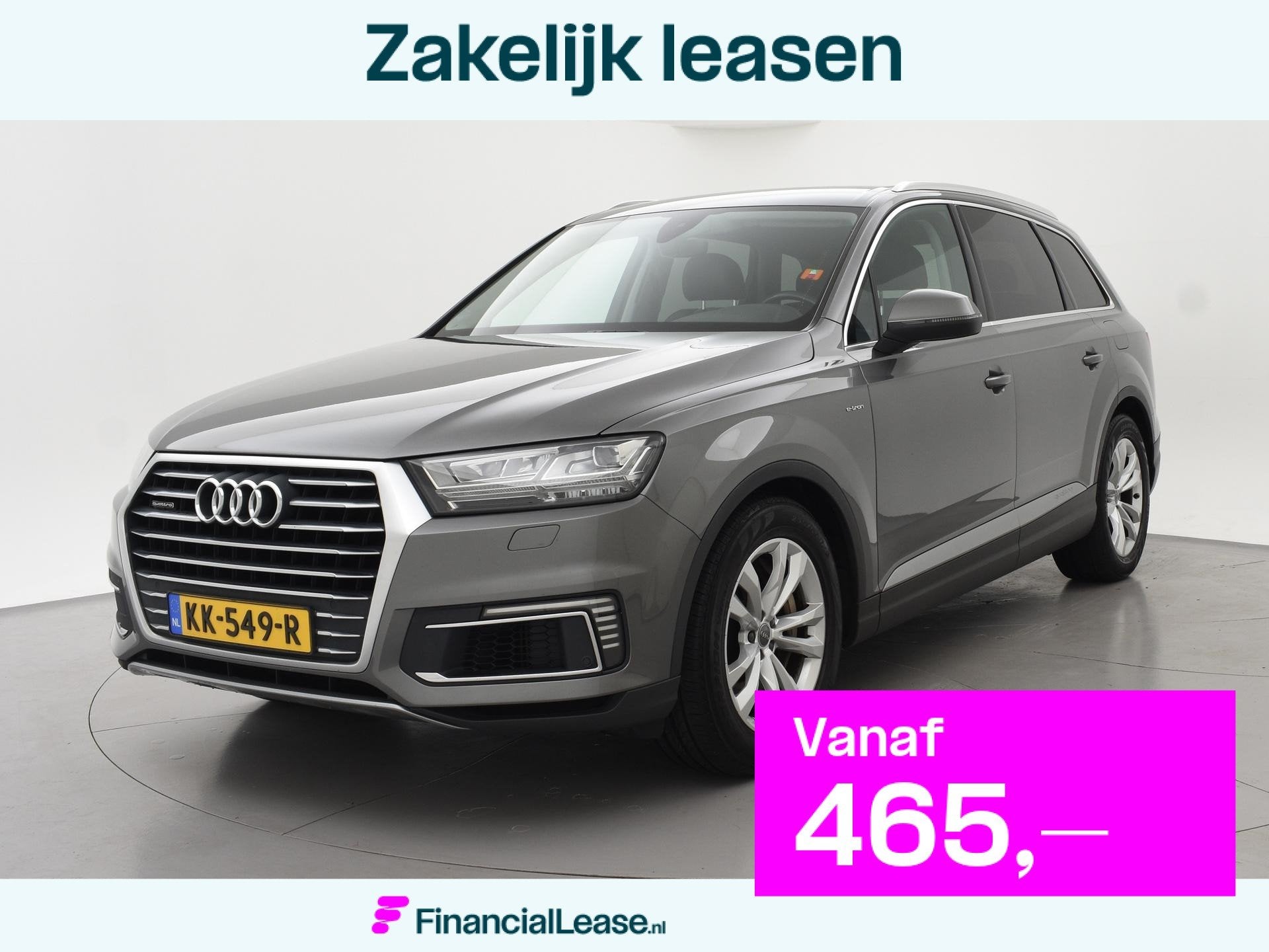 Audi Q7 3.0 TDI E-TRON 374 PK + TREKHAAK 3500 KG | LUCHTVERI, Automaat, Gebruikt, 2420 kg, Automatische klimaatregeling