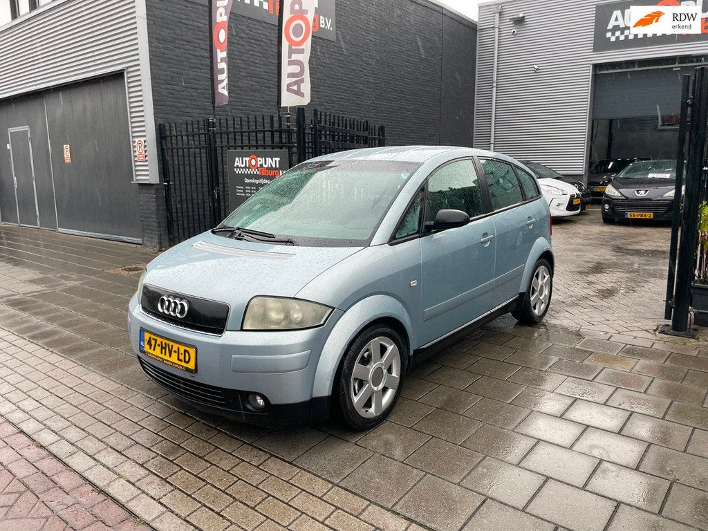 Audi A2 1.4 Airco NAP APK, Auto's, Audi, Bedrijf, Te koop, A2, ABS, Airbags, Airconditioning, Automatische klimaatregeling, Centrale vergrendeling