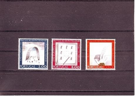 Portugal Europees monumentenjaar, Ophalen of Verzenden, Portugal, Postfris