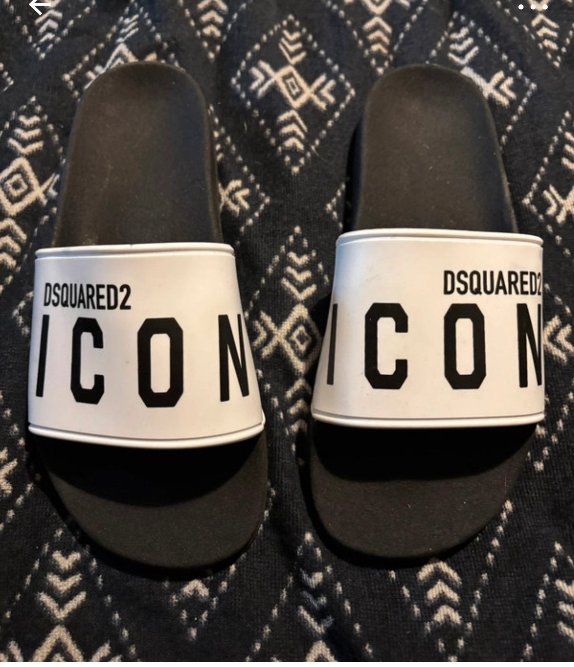 Orginele dsquared badslippers, Ophalen of Verzenden, Zo goed als nieuw