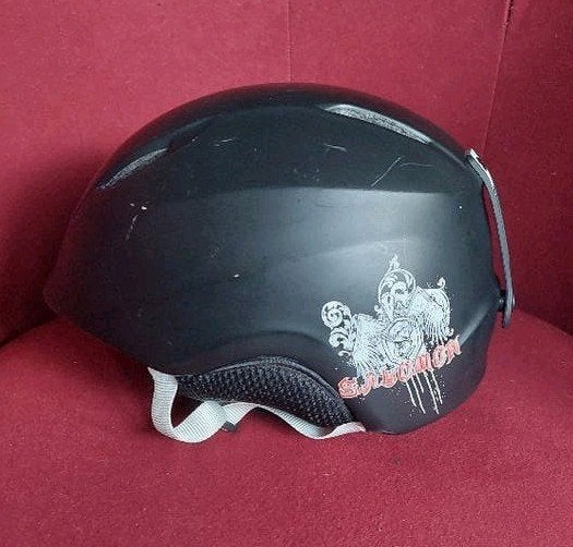 Ski helm., Gebruikt, Overige typen, Skiën, Minder dan 100 cm
