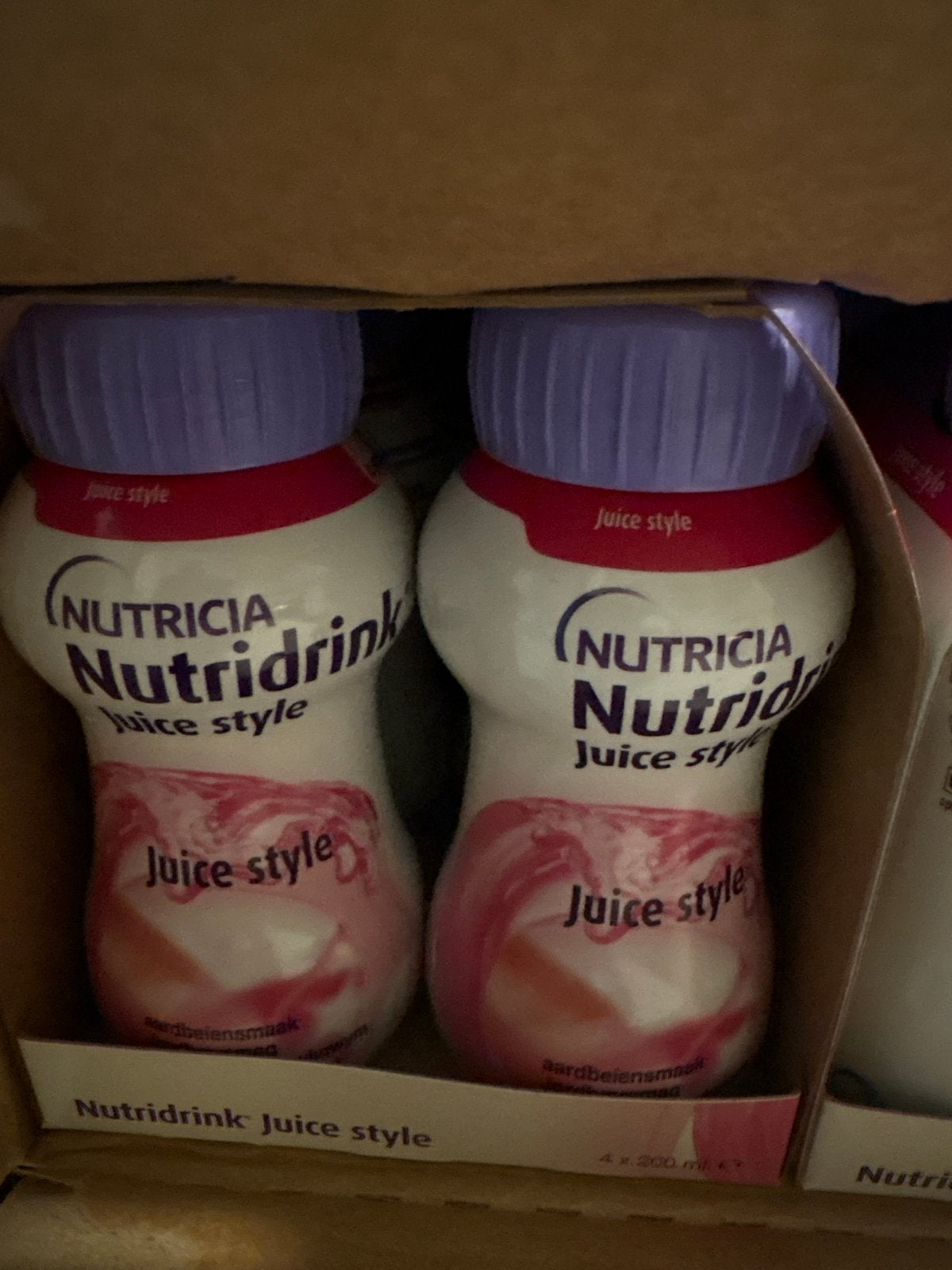 48 x 200 ML stuks juice style aardbei + 12 stuks framboos, Ophalen