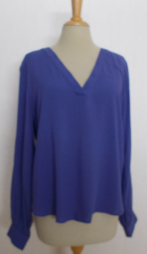 Viscose paarsachtige tuniek/top van Jacqueline de Young! M, Maat 38/40 (M), Verzenden, Paars, Zo goed als nieuw