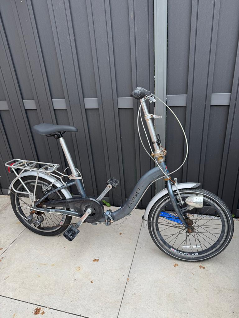 Popal Vouwfiets - Compact en Handig, Fietsen en Brommers, Fietsen | Vouwfietsen, Overige merken, Gebruikt, Versnellingen, Ophalen of Verzenden