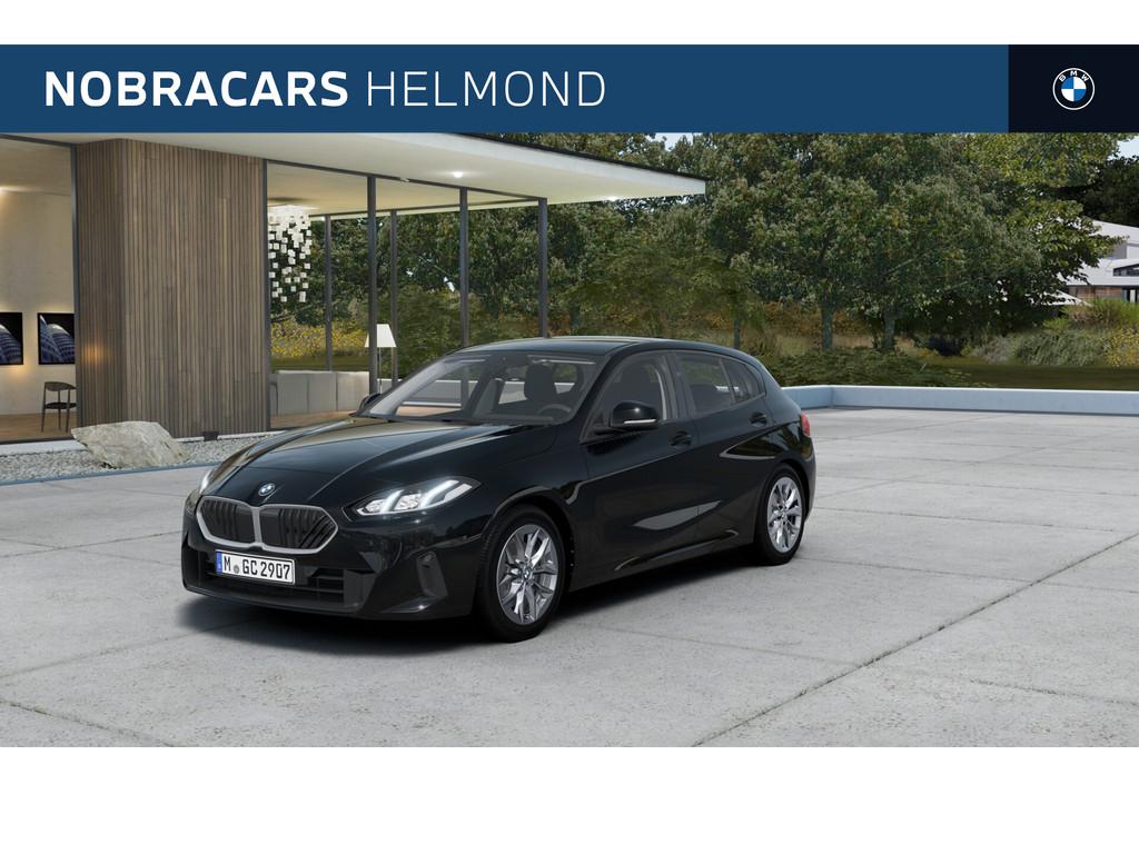 BMW 1 Serie 120 Automaat / Achteruitrijcamera / Parking Assi, Stof, 156 pk, Zwart, 3 cilinders