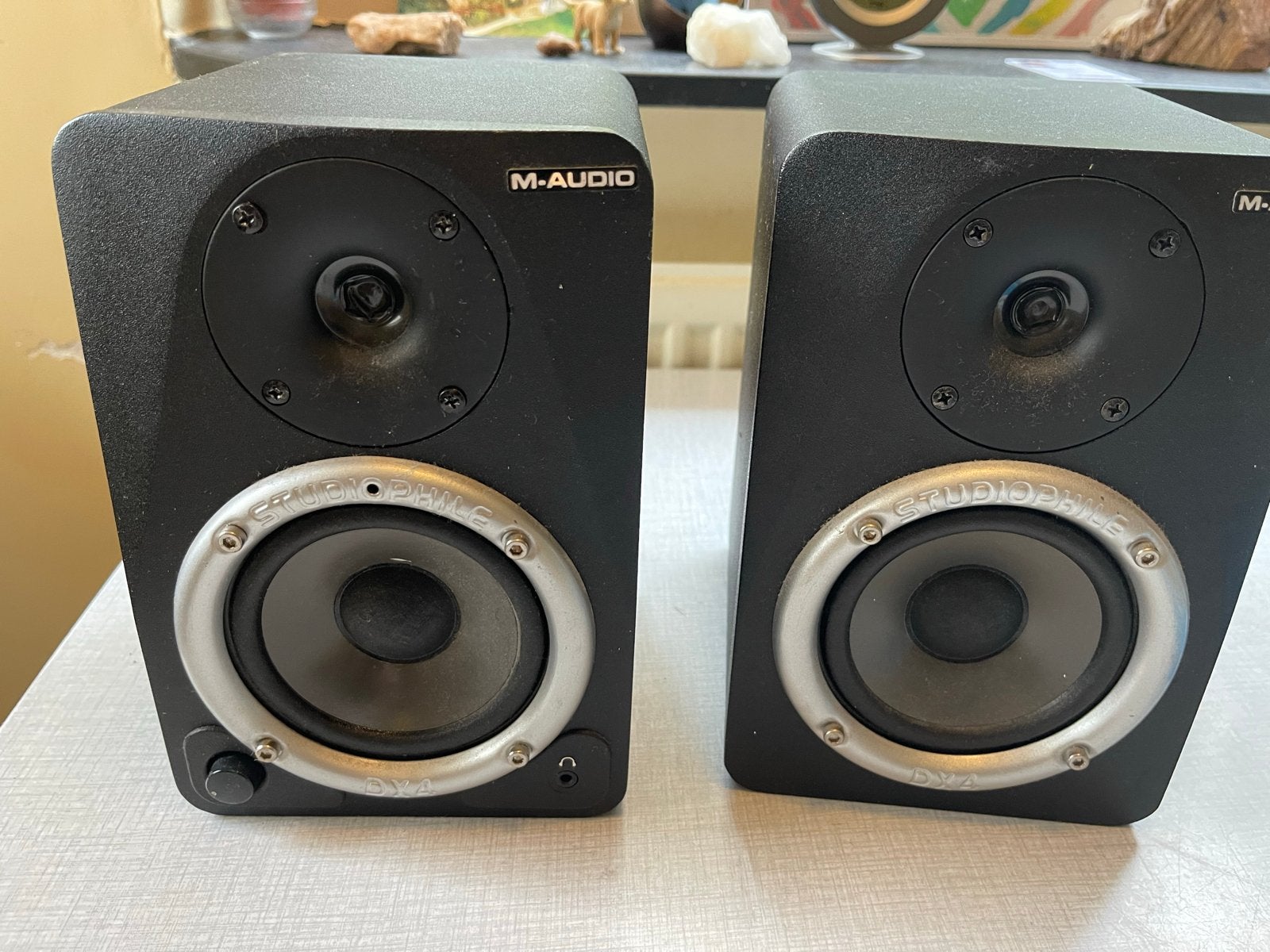 Defecte M-Audio BX4 actieve monitoren speakerset, Studiomonitor, Minder dan 60 watt, Ophalen, Overige merken