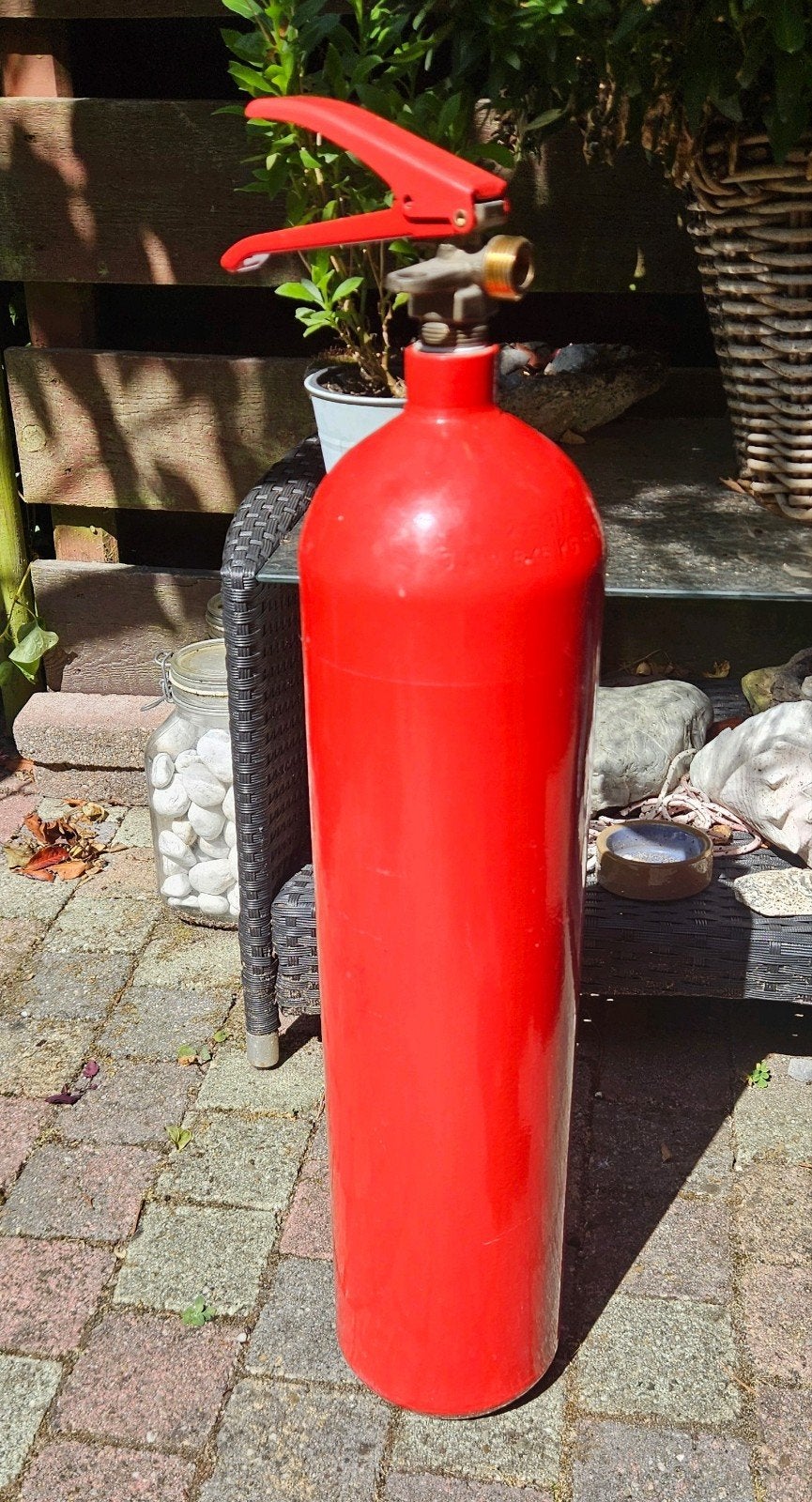 lege gasfles 5 kg. Co2, Ophalen, Gebruikt