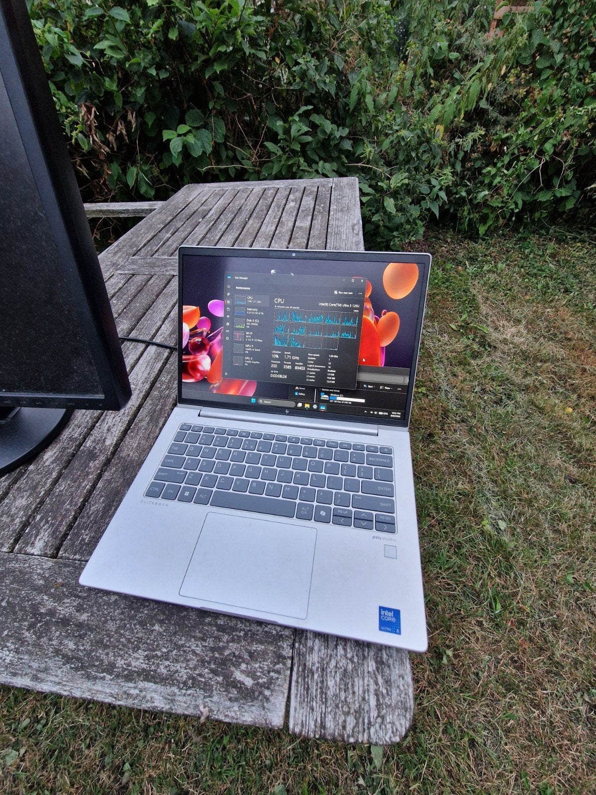HP EliteBook 640 G11+Samsung Monitor Core Ultra 5 |16GB|512G, Gebruikt, Qwerty, 14 inch, .HP EliteBook