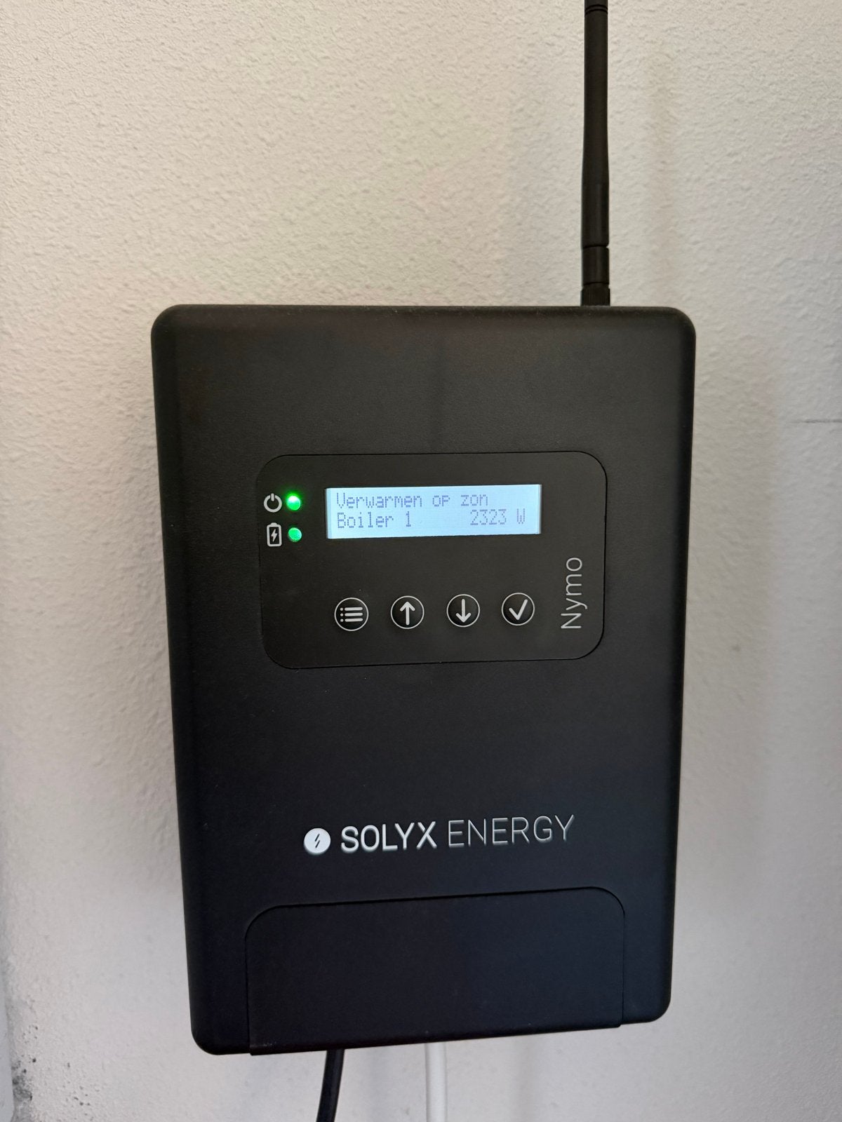 Solyx Energy Nymo P1 sturing voor water accu boiler, Ophalen, Gebruikt, Overige typen