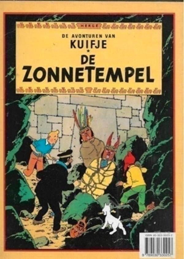 Dubbelstrip Kuifje Softcover : Zonnetempel + 7 kristallen, Eén stripboek, Ophalen of Verzenden, Zo goed als nieuw