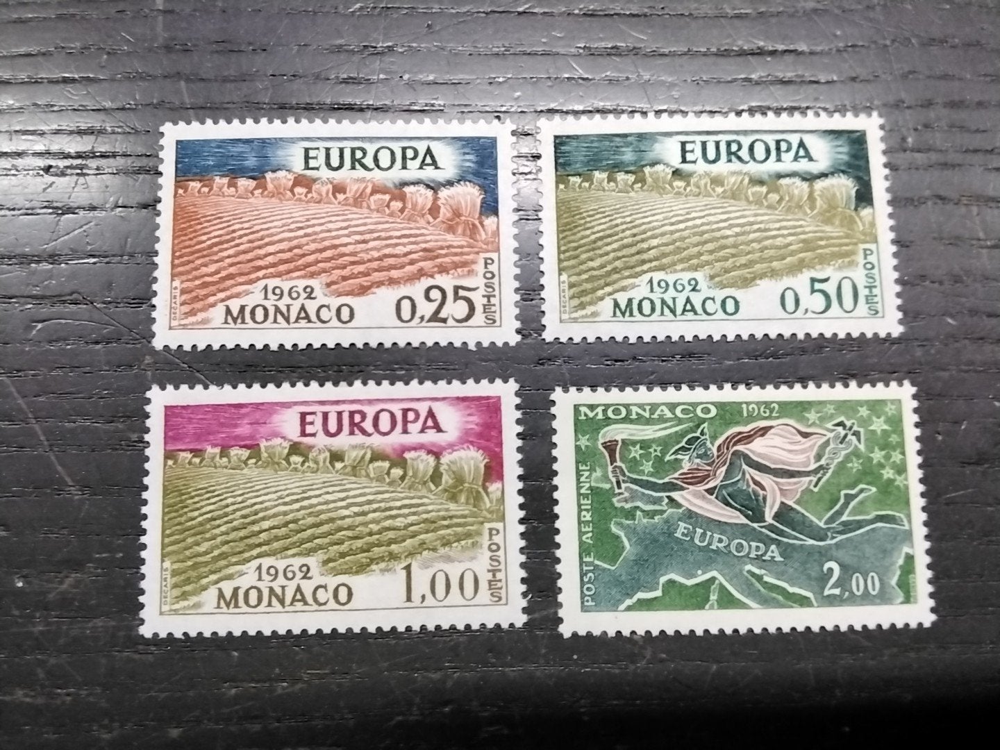 26217 Monaco europa zegels 1962 serie compleet postfris, Ophalen of Verzenden, Monaco, Postfris