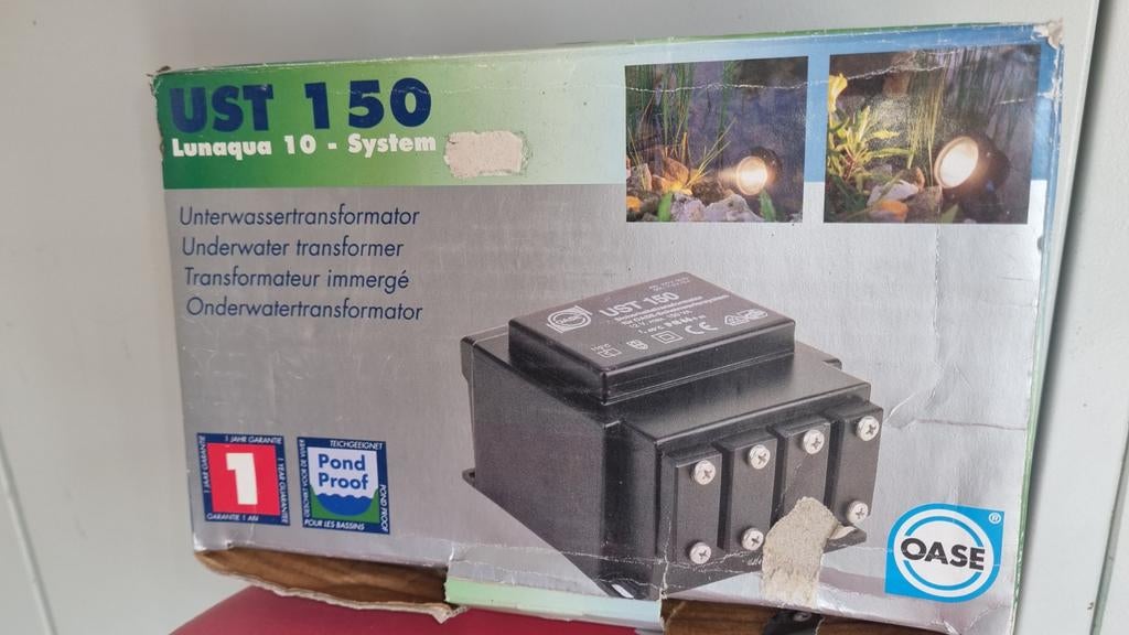 Oase LunAqua 10 Systeem Onderwatertransformator UST 150, Tuin en Terras, Vijvers, Ophalen