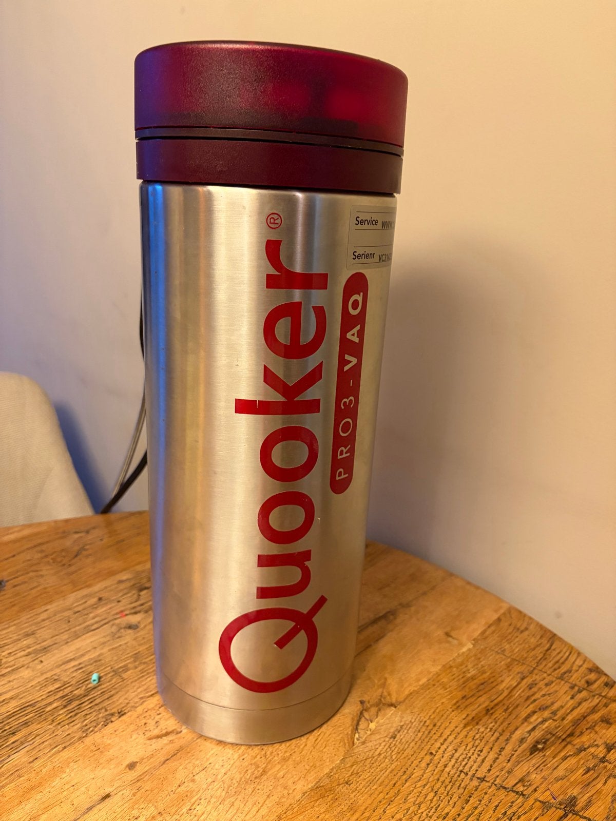 Quooker PRO3-VAQ boiler - 3 liter kokend water, Ophalen of Verzenden, Gebruikt