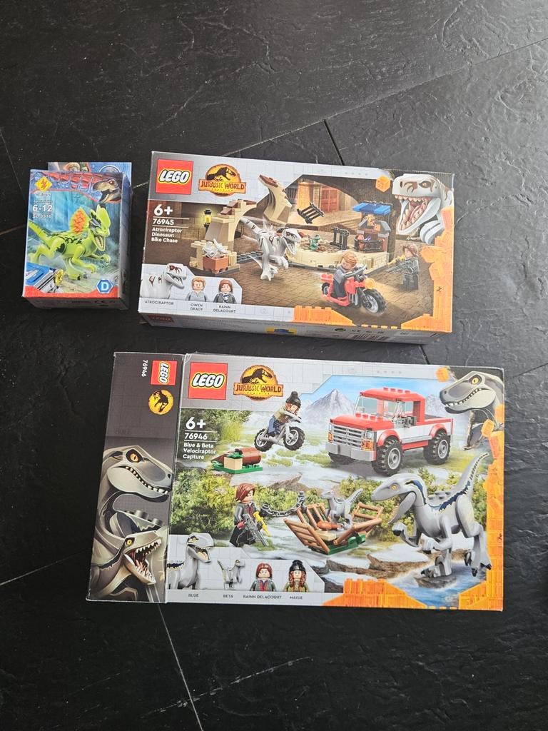 Lego Jurassic World 76945 en 76946, Ophalen of Verzenden