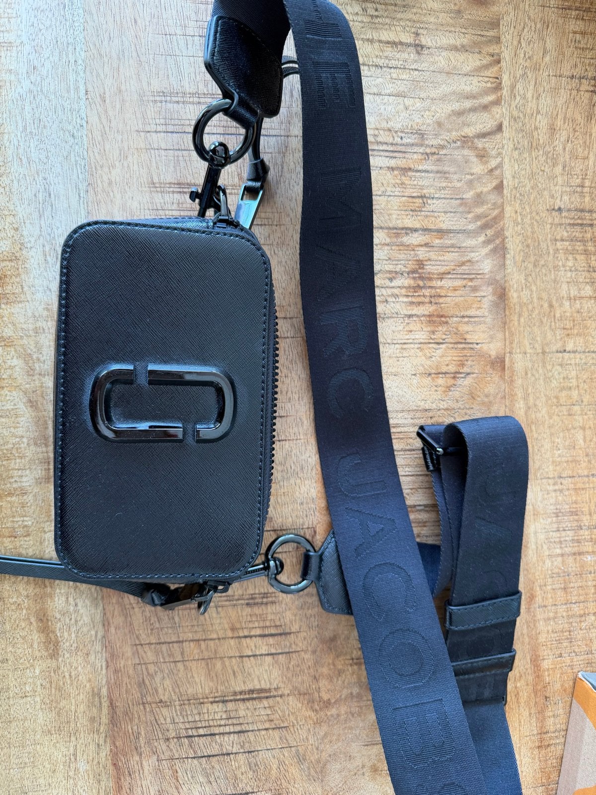 Marc Jacobs The J Link Mini Bag Zwart, Ophalen, Zo goed als nieuw, Zwart, Schoudertasje