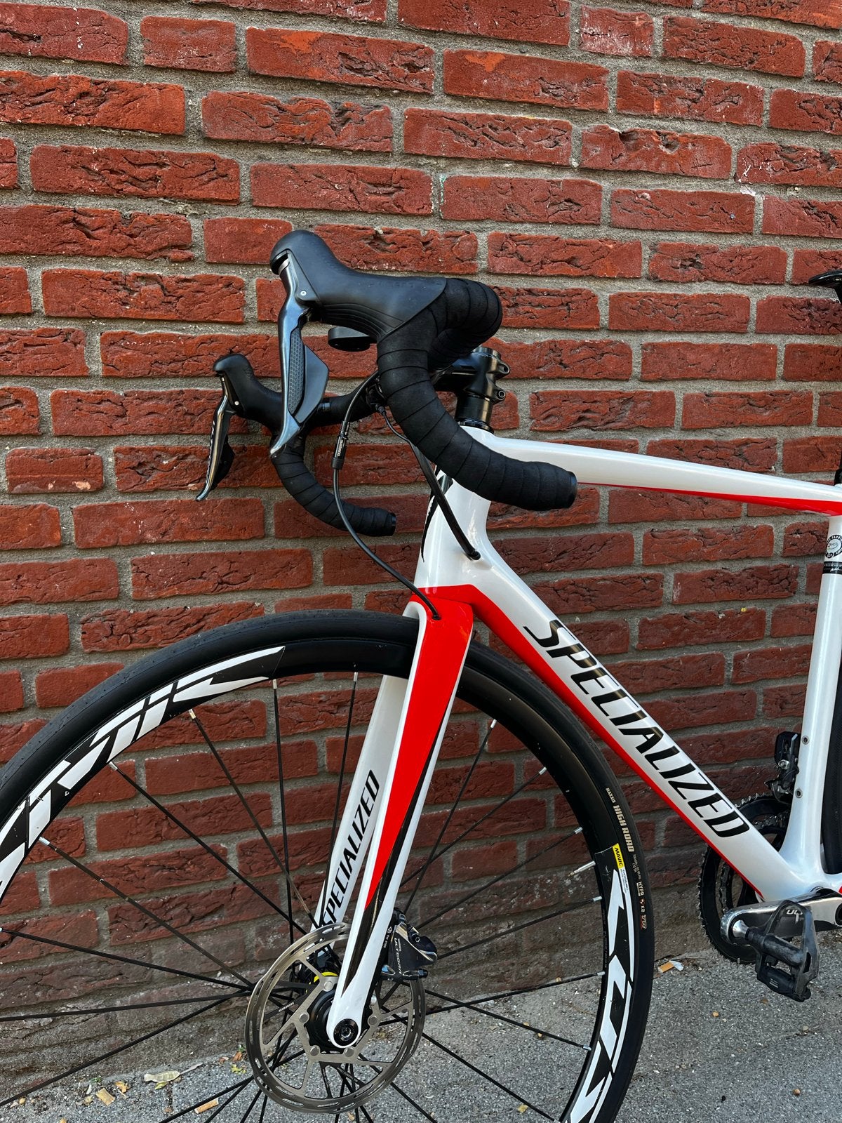 Specialized Tarmac SL6 Maat 56 Shimano Ultegra Di2, Fietsen en Brommers, Gebruikt, Carbon, Meer dan 20 versnellingen, Schijfrem