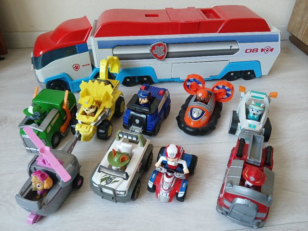 Paw patrol collectie, Ophalen, Gebruikt