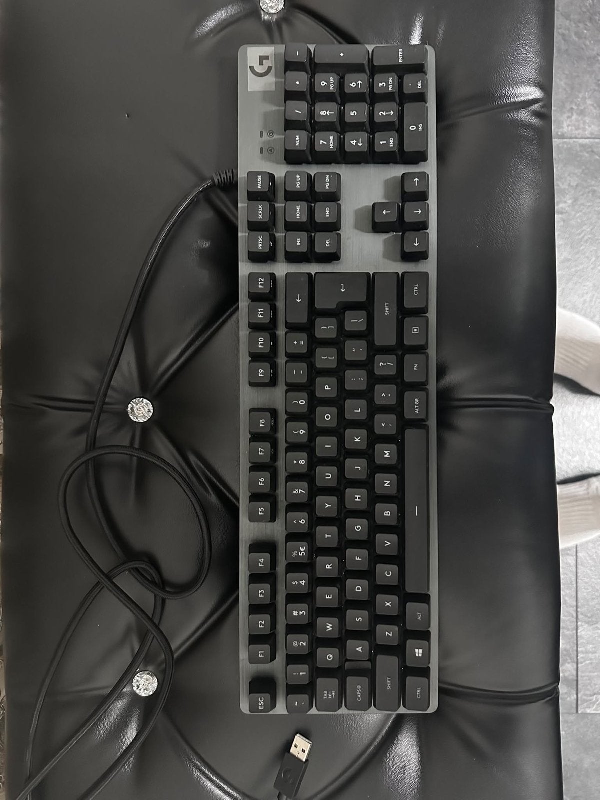 Logitech G413 Carbon Gaming Toetsenbord (zonder doos), Ophalen of Verzenden, Gebruikt