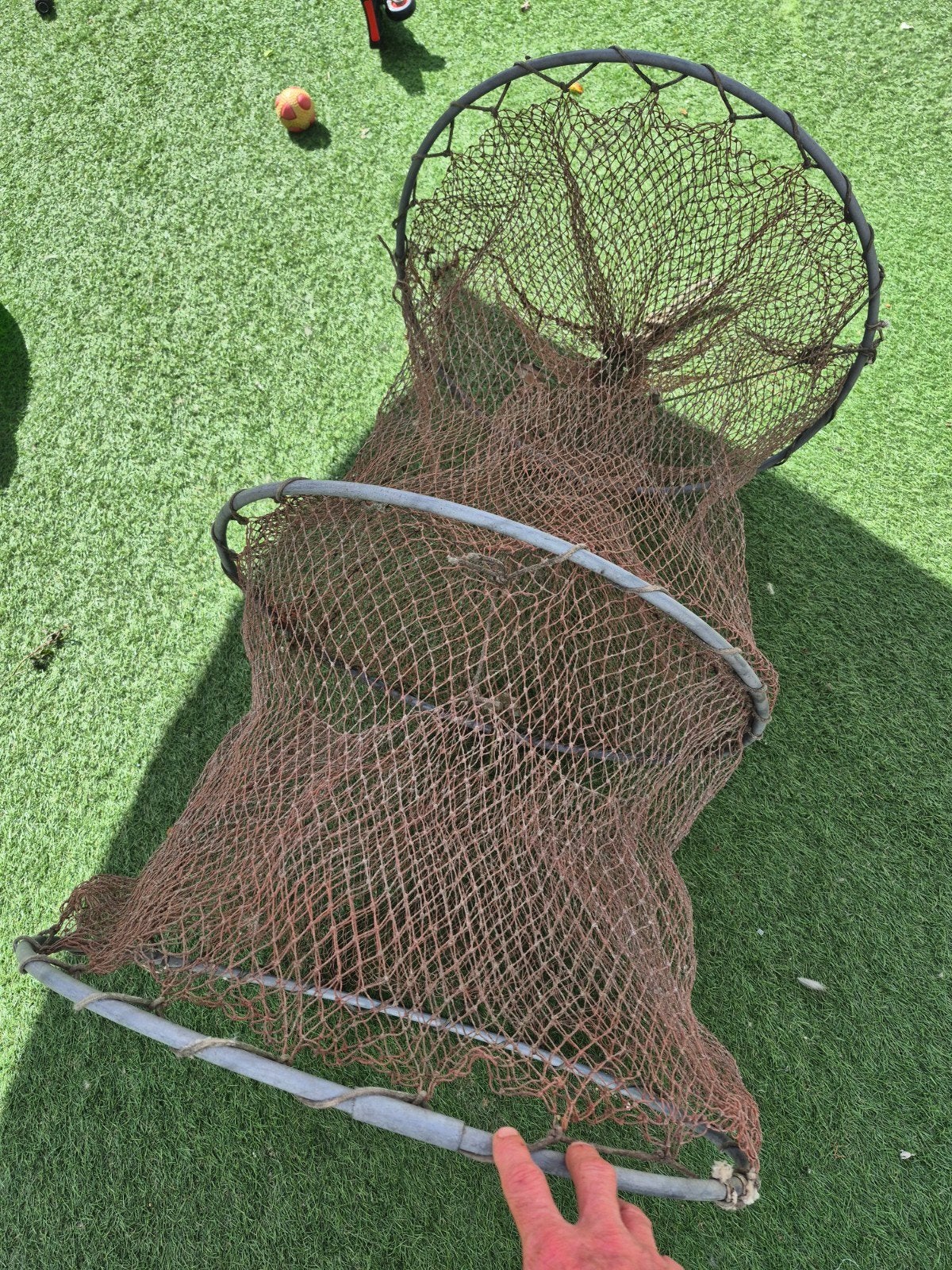 Oude visfuik / net - Decoratie of vissen, Ophalen of Verzenden