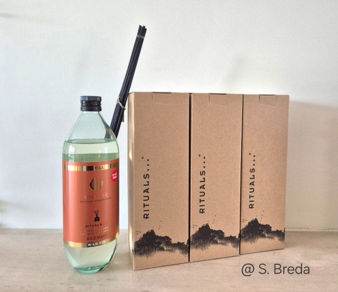 Rituals | Wild Fig | Navulling Geurstokjes Refill, Ophalen of Verzenden, Nieuw, Glas