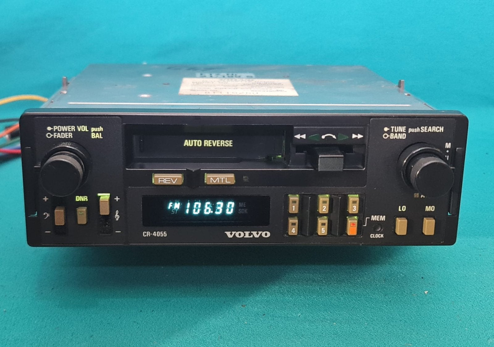 Volvo cr-4055 casssette receiver, Auto diversen, Ophalen of Verzenden, Zo goed als nieuw