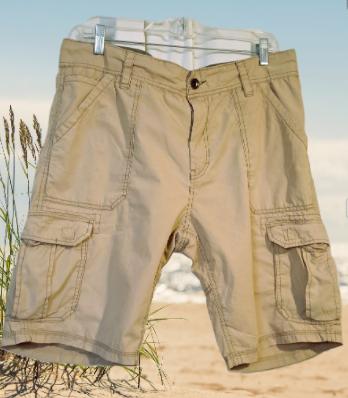 O'NEILL 😎 cargo shorts ZIJZAKKEN!  mt W33, Kleding | Heren, Maat 52/54 (L), Verzenden, Beige, O'Neill