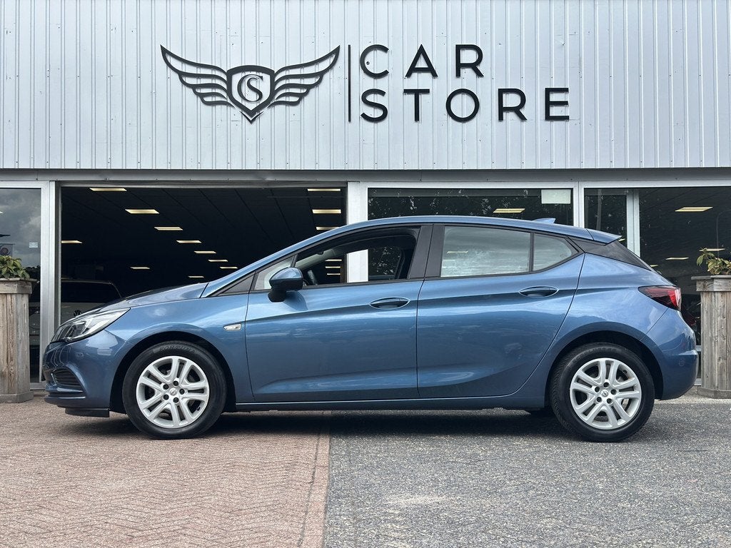 Opel Astra 1.0 Online Edition |CAMERA|AIRCO|CRUISE|LM VELGEN, Gebruikt, Euro 6, Blauw, 610 kg
