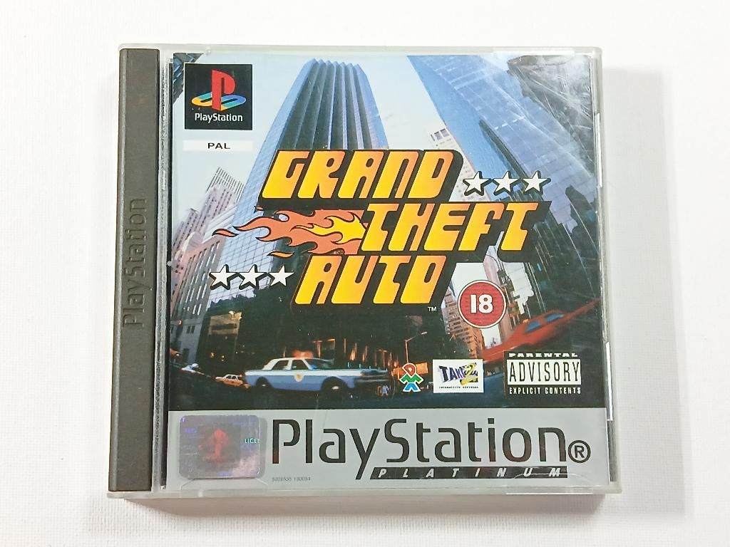 Grand Theft Auto - PlayStation - PSX - Compleet - Platinum, Avontuur en Actie, Sony Interactive Entertainment Network Europe Limited