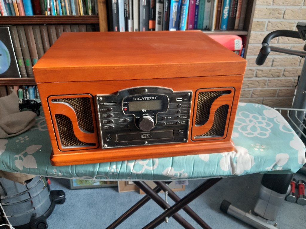 Ricatech RMC350 Platenspeler met CD/Radio/USB/Cassette, Audio, Tv en Foto, Ophalen of Verzenden, Zo goed als nieuw, Overige typen